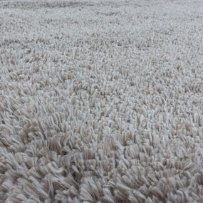 Jasnobrązowy okrągły dywan ø 160 cm Fluffy – Ayyildiz Carpets