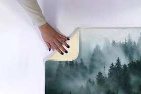 Dywanik do łazienki Dywanik do łazienki Las Mgła