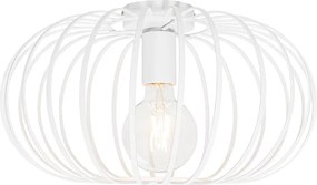Designerska lampa sufitowa biała 39 cm - Johanna