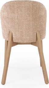 Krzesło do jadalni na drewnianych nogach Basso Halmar