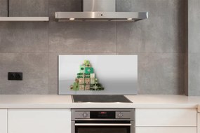 Panel szklany do Kuchni Bożonarodzeniowe Prezenty