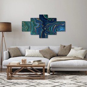 Obraz - Marmur agatowy (125x70 cm)