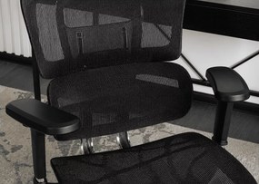 Fotel obrotowy Wenera – ergonomiczny fotel biurowy z regulowanym zagłówkiem