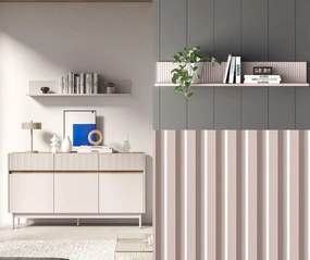 Półka ścienna 120 cm Dunea 10, kaszmir