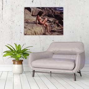 Obraz - Obraz kobiety (70x50 cm)