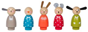 Drewniana zabawka La Grande Famille – Moulin Roty