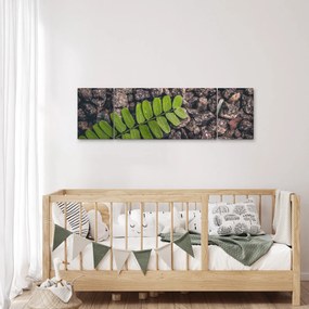 Obraz zielonej rośliny (170x50 cm)