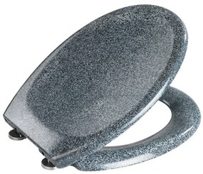 Deska sedesowa OTTANA GRANIT - Duroplast, wolnoopadająca, WENKO