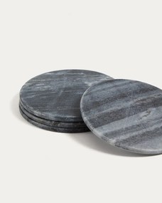 Szare marmurowe podkładki zestaw 4 szt. Tresa – Kave Home