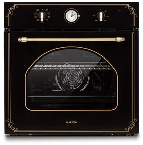 Klarstein Victoria 60cm 70L Piekarnik Retro do Zabudowy​ Czarny