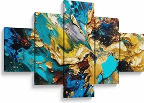 Obraz - Teksturowany obraz olejny (125x70 cm)