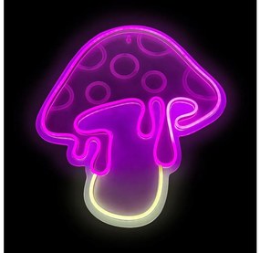 2Kids Toys - Neon LED dekoracja ścienna LED/5W/USB w kształcie grzyba