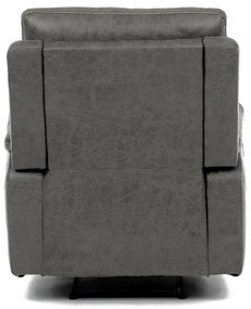 Fotel rozkładany 4092 GREY3, vintage, szary
