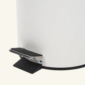 Kosz łazienkowy z bambusem ZETRU, 3 l