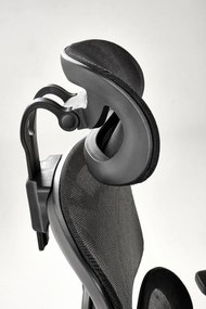 Fotel biurowy z regulacjami Macar Halmar, zgodny z normą BHP