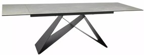 Stół rozkładany WESTIN CERAMIC 160(240)x90 kremowy mat diamond cream SIGNAL