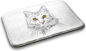 Dywanik łazienkowy Dywanik łazienkowy Kot Zwierzęta