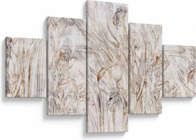 Obraz - Irysy (125x70 cm)
