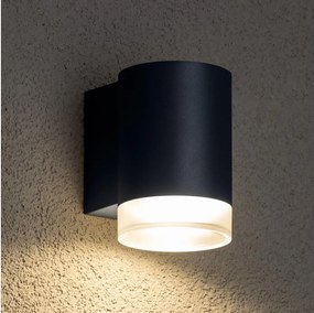 Brilagi -LED RGBW Zewnętrzny kinkiet MATERA 1xGU10/6W/230V antracyt IP54
