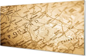 Panel nad Blat Kuchenny Kontury Mapy Polski