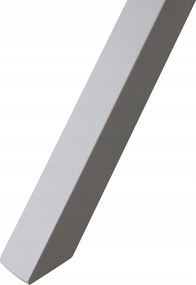 Stół ogrodowy aluminiowy beżowy 150x90x75 cm trwały blat kompozyt drewniany