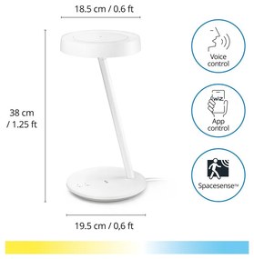 Inteligentna lampa stołowa LED 10 W – WiZ