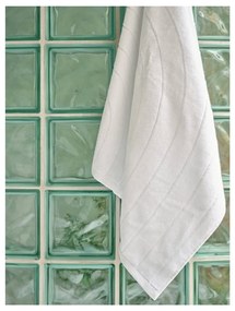 Jasnoszary bawełniany ręcznik kąpielowy frotte 70x140 cm Time – Zone