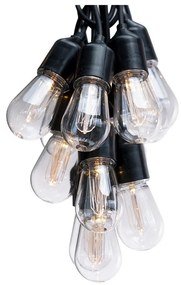 Girlanda świetlna LED DecoKing Bulb, 10 lampek, dł. 8 m