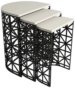 Stół składany Stil Metal Ferforje, 3 szt.