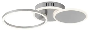 Leuchten Direkt 14116-55 - LED Plafon LED/25,5W/230V matowy chrom