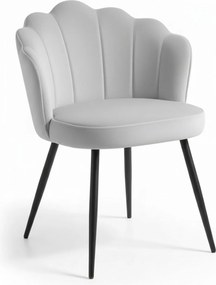 Krzeso Blume Aksamitne Czarne Nogi