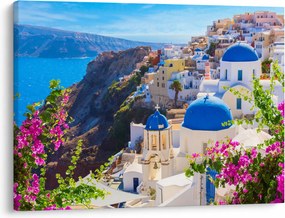 Obraz - Santorini, Grecja (70x50 cm)