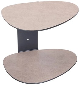 Szara stalowa półka 29 cm Curve Bull – LIND DNA