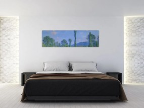 Obraz - Claude Monet, Poppy Field (Giverny), reprodukcje (170x50 cm)