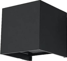 Kinkiet LUCA czarny LED IP54