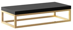 Szafka pod umywalkę nablatową CARIS GOLD 60x43 cm złoty/czarny BALTICA DESIGN