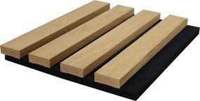 Panel ścienny akustyczny - Naturalny jasny - Opakowanie 3,12 m² - Zestaw 2 sztuk - PENCIA