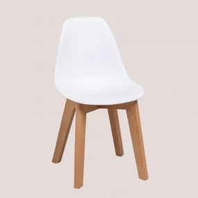 Mini Krzesło Scand Nordic Kids Biała - Sklum