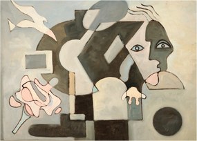 Obraz - Kubizm (70x50 cm)