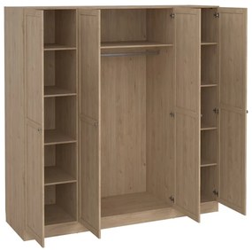 Szafa w dekorze dębu 195,5x200 cm Billund – Tvilum