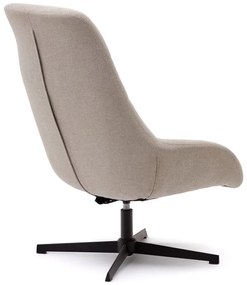 Beżowy fotel Celida – Kave Home