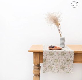 Lniany bieżnik 40x200 cm Botany – Linen Tales