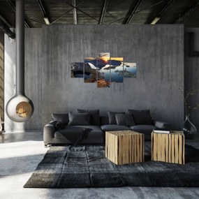 Obraz - Krajobraz górski, Norwegia (125x70 cm)