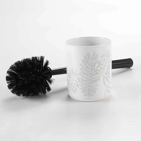 Biała szczotka do WC ceramiczna Amber – douceur d'intérieur