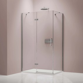 Kabina prysznicowa narożna NT403 drzwi uchylne