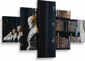 Obraz - W bibliotece (125x70 cm)