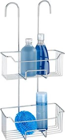 Półka pod prysznic MILO, dwupoziomowa, metalowa, WENKO