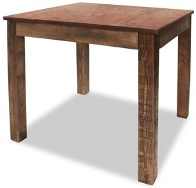 Brązowy mały stół w stylu vintage T8-L97