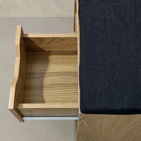 Szafka na buty z siedziskiem KADO, 104 x 50 x 30 cm