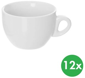 Kubek MONA Cappuccino 0,21 l, porcelana, 12 szt